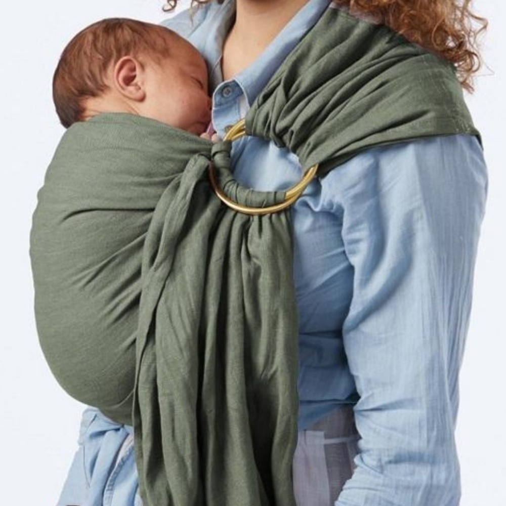 Linen Sakura Bloom Aspen Ring Sling